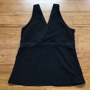 Lululemon Black Workout Top Size 12